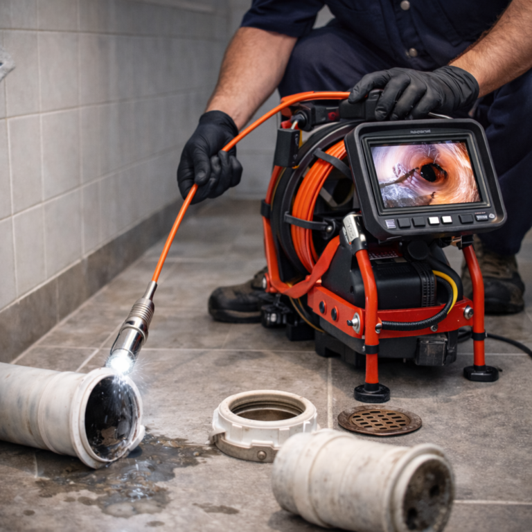 Kameralı sistemlerle kırmadan boru ve gider hattı görüntüleme hizmeti